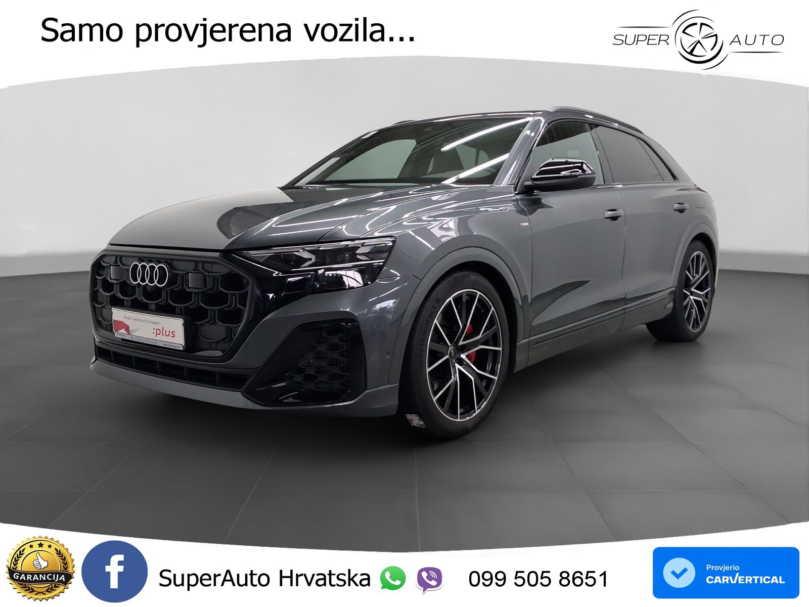 Audi Q8 60 TFSIe V6 (490 KS) quattro Tiptronic