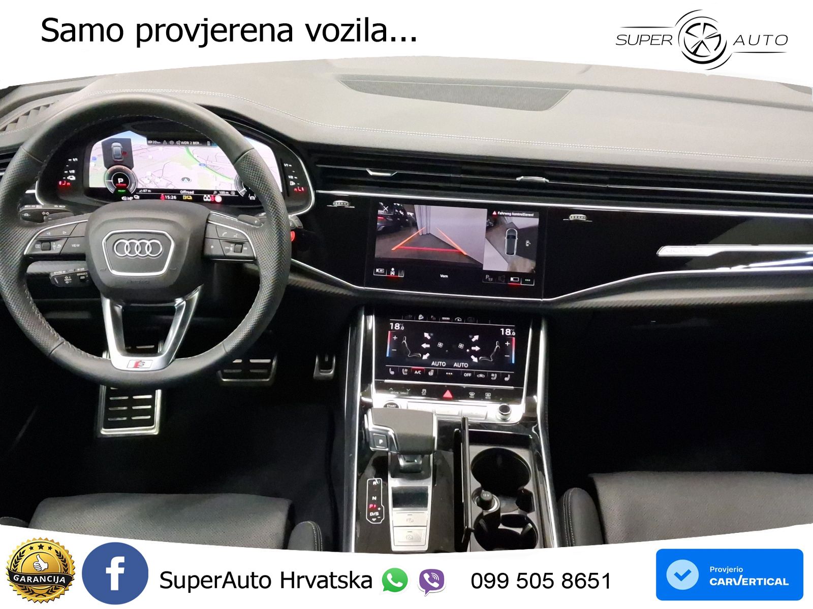 Audi Q8 60 TFSIe V6 (490 KS) quattro Tiptronic