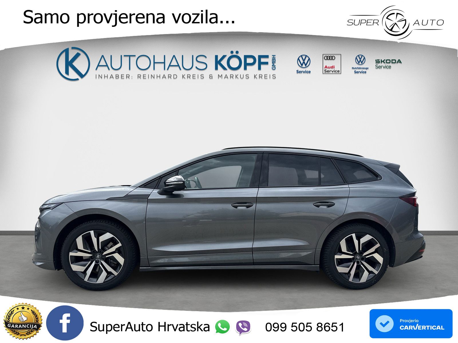 Škoda Enyaq 85 82 kWh (286 KS) SportLine