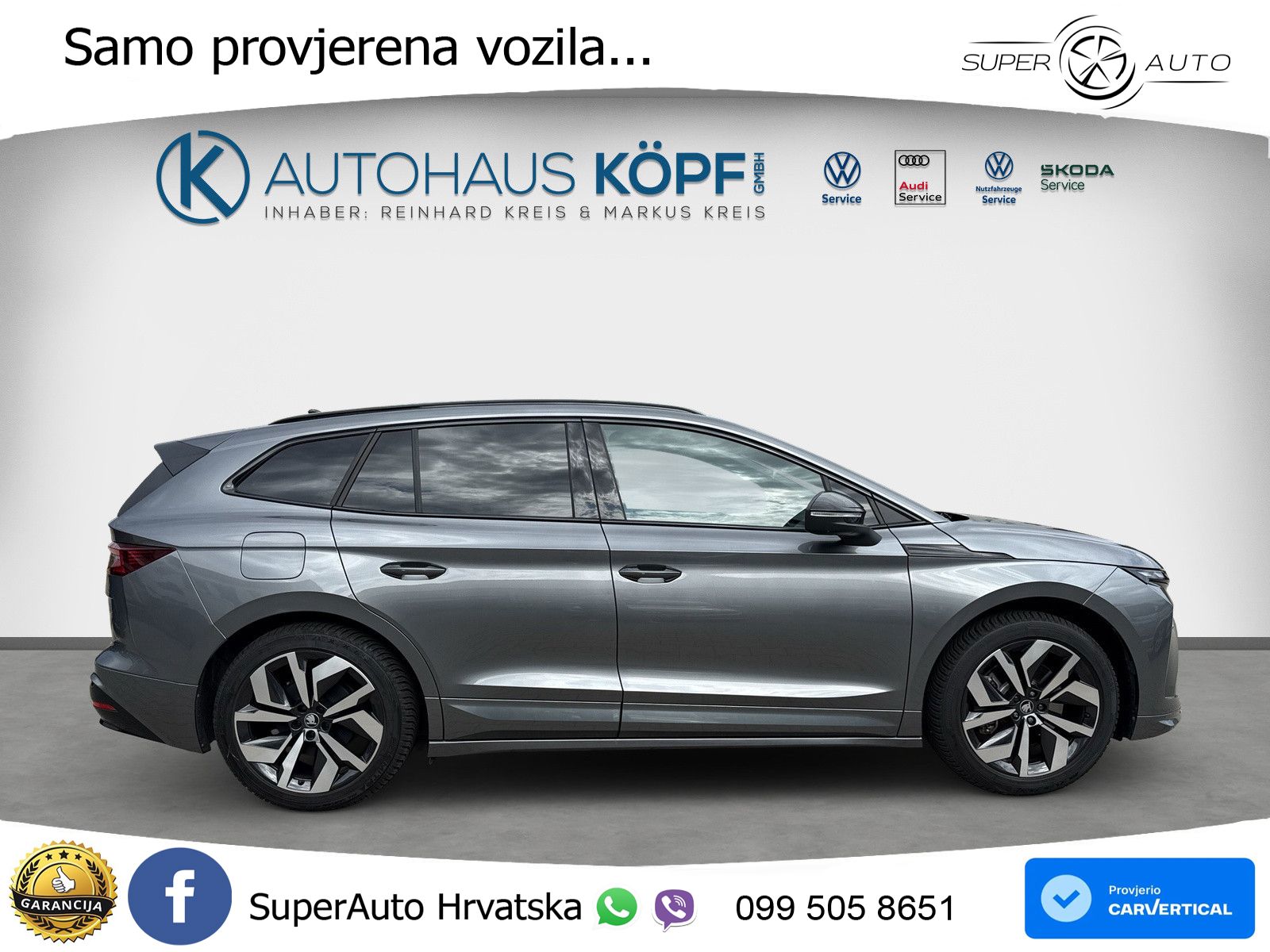 Škoda Enyaq 85 82 kWh (286 KS) SportLine
