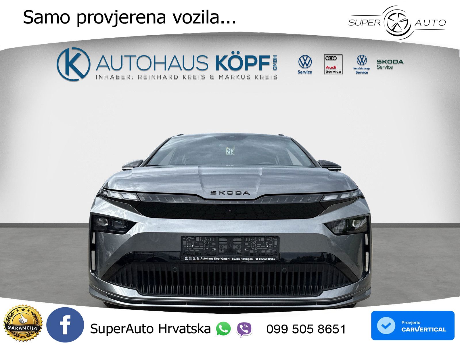 Škoda Enyaq 85 82 kWh (286 KS) SportLine