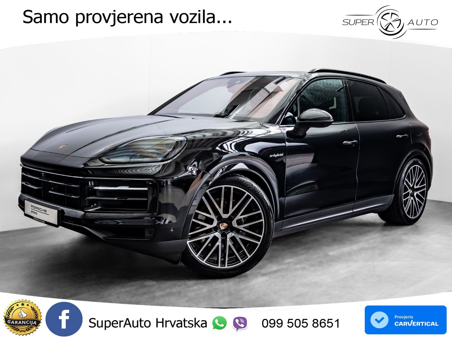 Porsche Cayenne 3.0 V6 (470 KS) E-Hybrid Tiptronic S