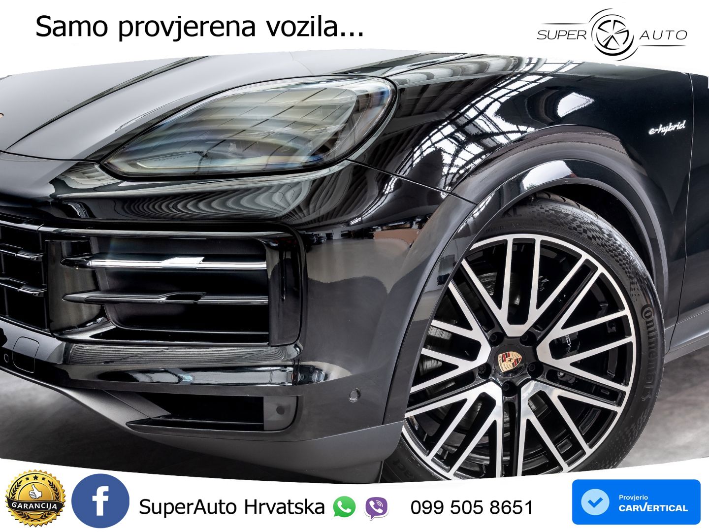 Porsche Cayenne 3.0 V6 (470 KS) E-Hybrid Tiptronic S