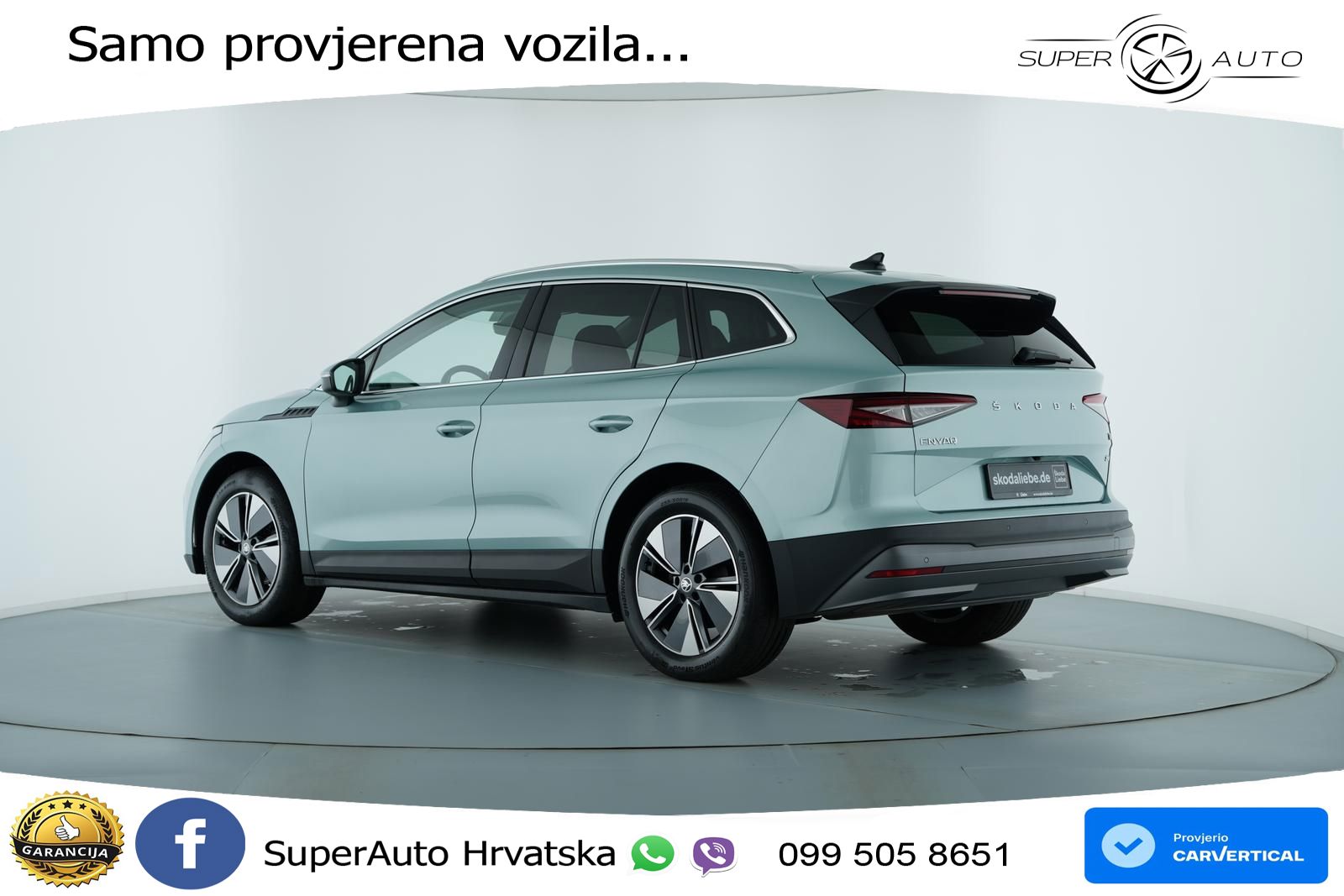 Škoda Enyaq iV 80 82 kWh (204 KS) Suite LED+GR SJED+ACC