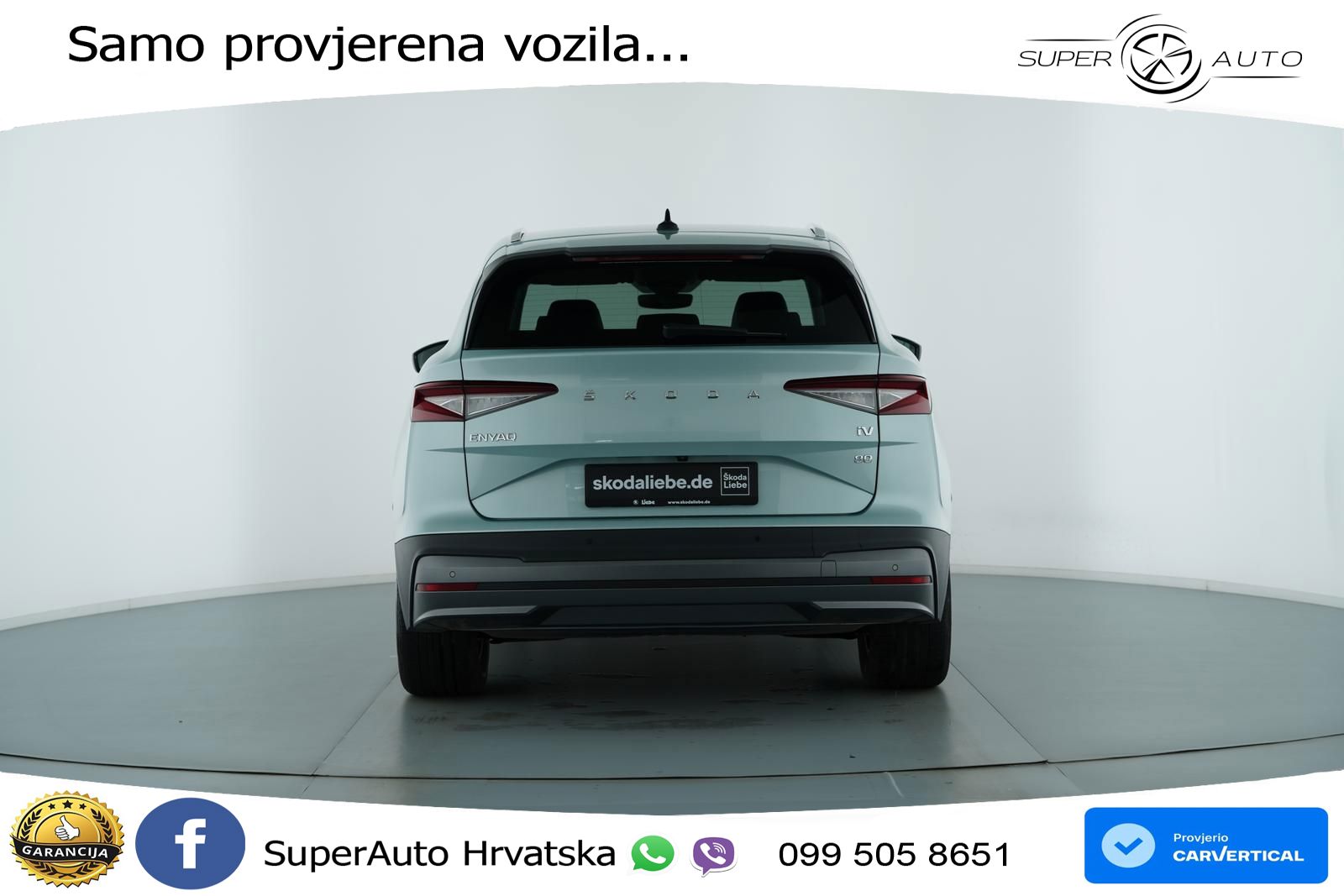 Škoda Enyaq iV 80 82 kWh (204 KS) Suite LED+GR SJED+ACC
