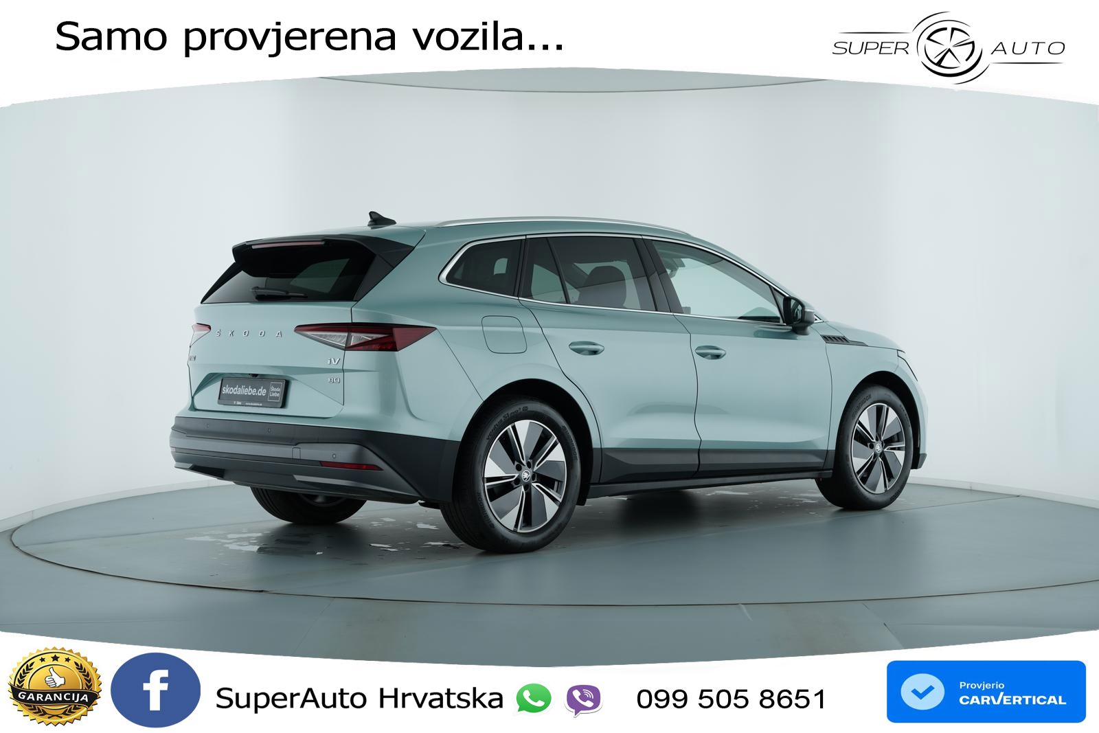 Škoda Enyaq iV 80 82 kWh (204 KS) Suite LED+GR SJED+ACC