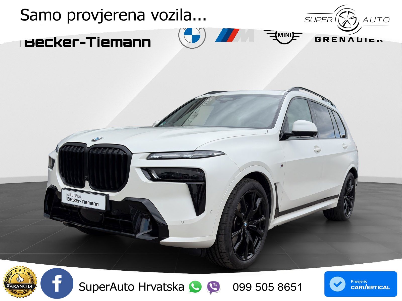 BMW X7 40d (352 KS) xDrive Steptronic