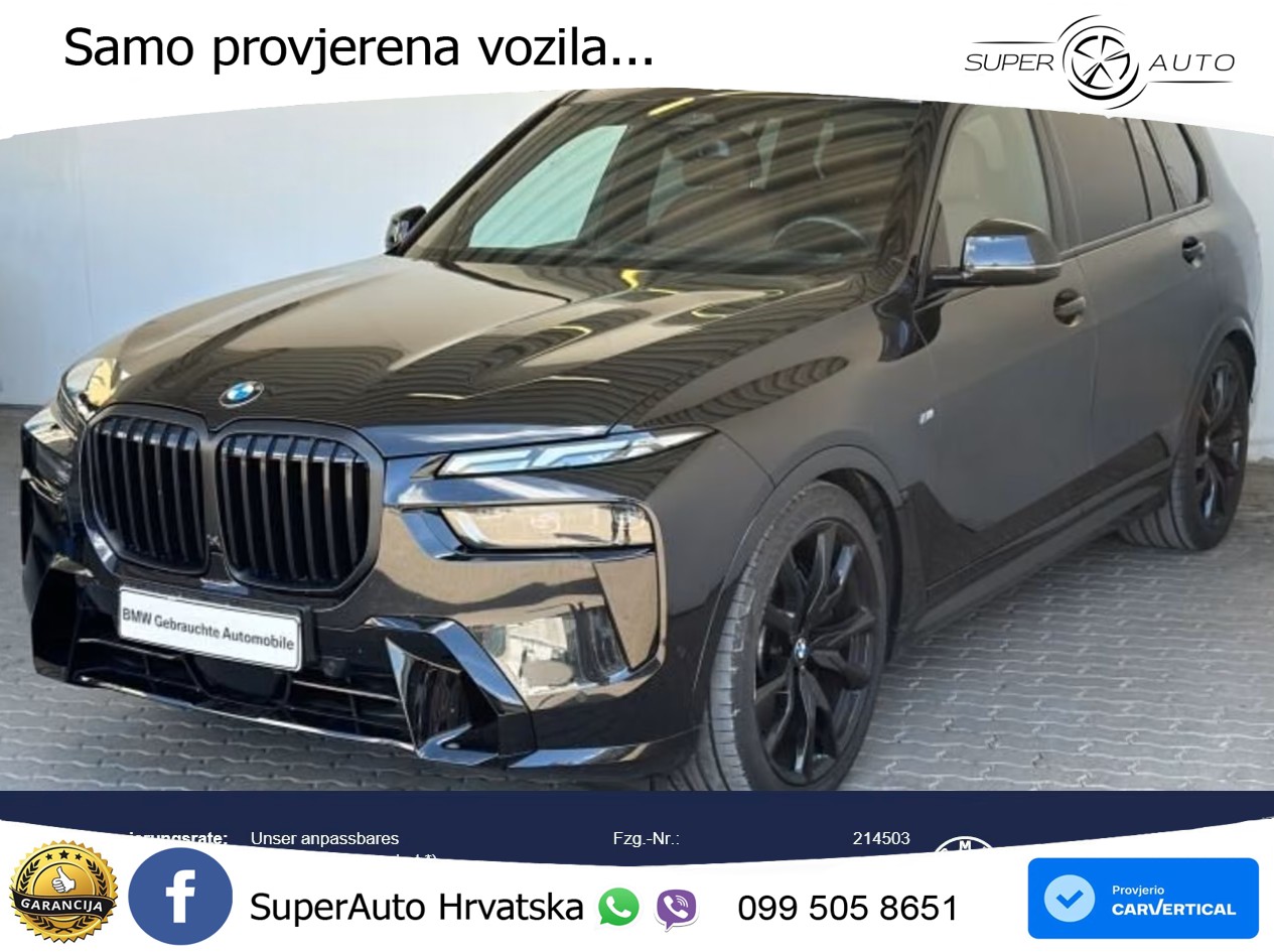 BMW X7 40d (352 KS) xDrive Steptronic