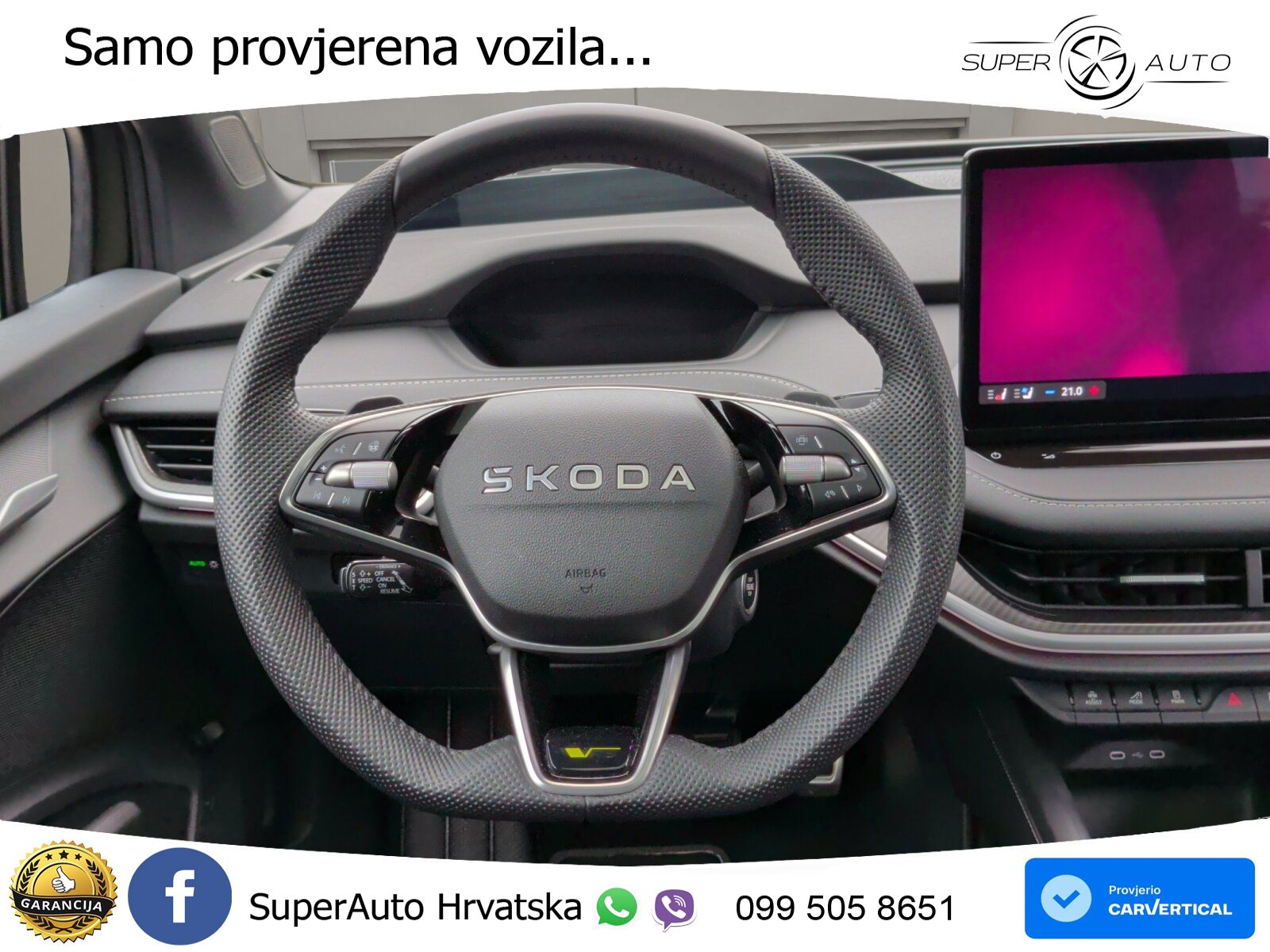 Škoda Enyaq Coupe RS 84 kWh (340 KS) AWD Suite LED+GR SJED+ACC