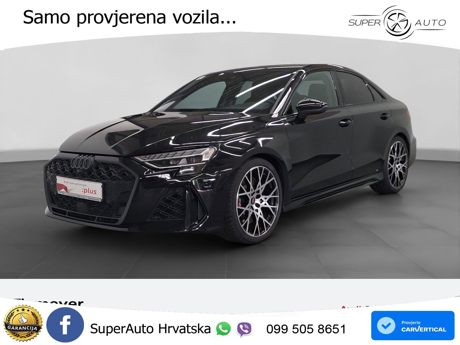 Audi RS3 Sedan 2.5 TFSI (400 KS) quattro S tronic
