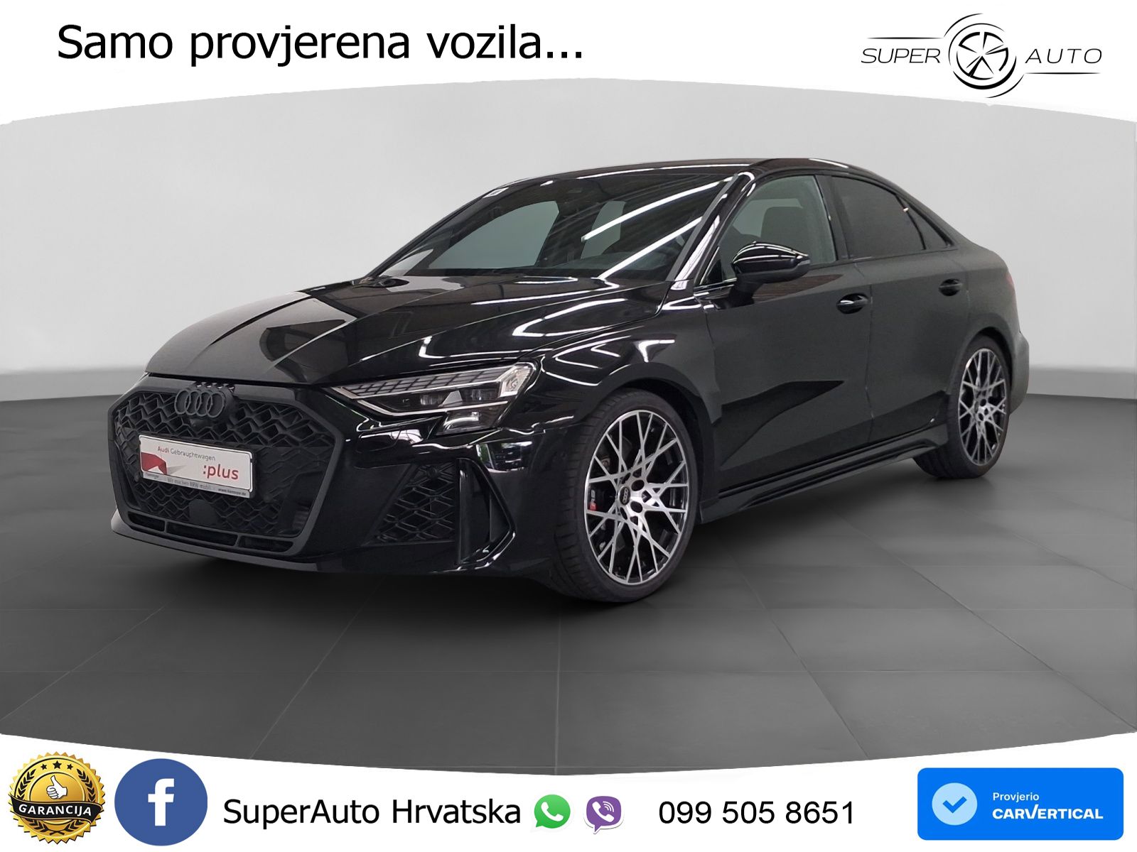 Audi RS3 Sedan 2.5 TFSI (400 KS) quattro S tronic