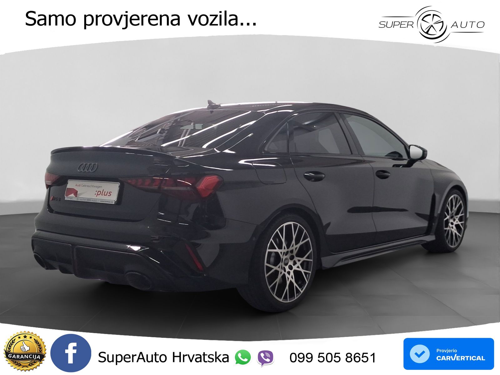 Audi RS3 Sedan 2.5 TFSI (400 KS) quattro S tronic