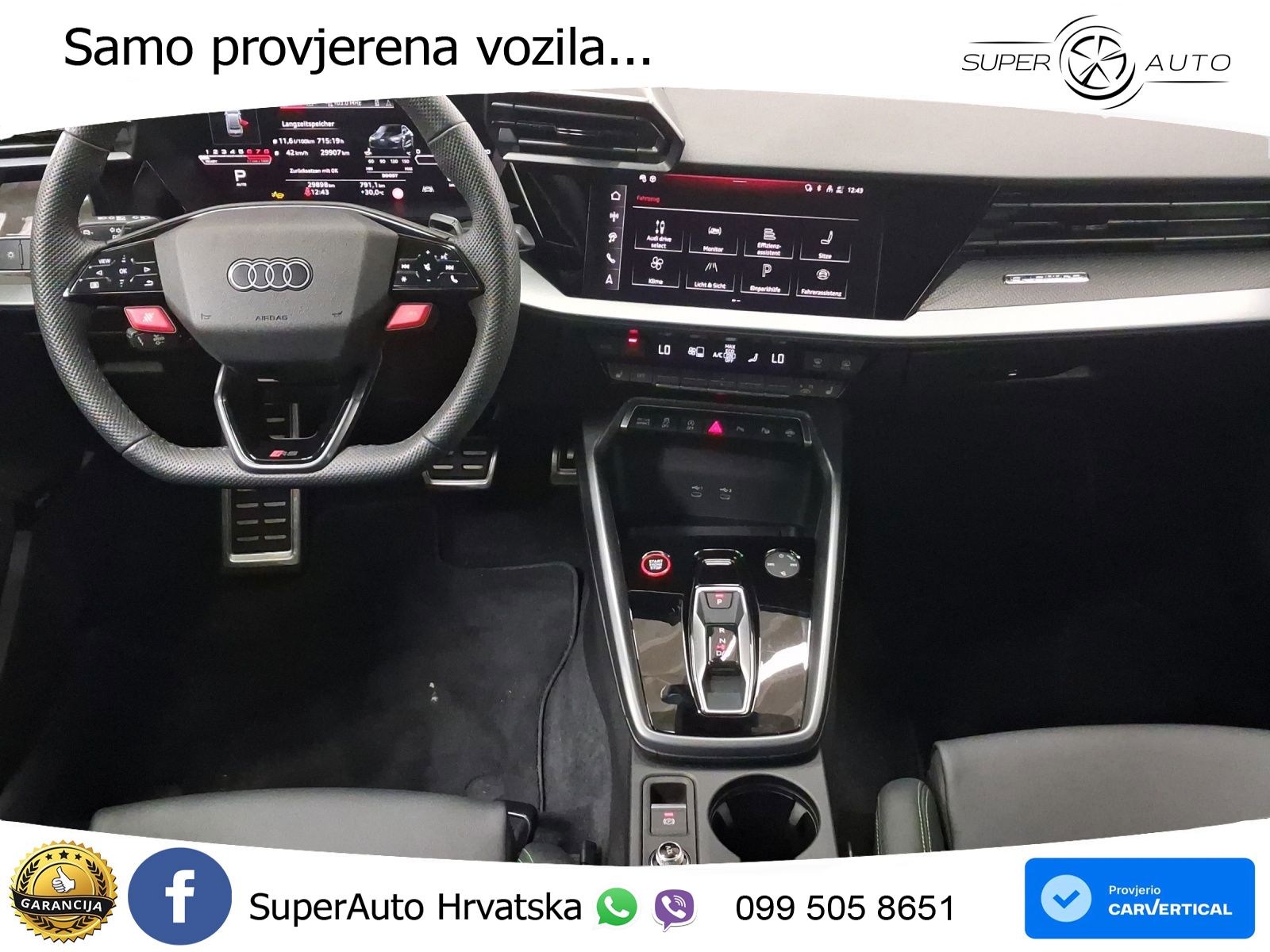 Audi RS3 Sedan 2.5 TFSI (400 KS) quattro S tronic