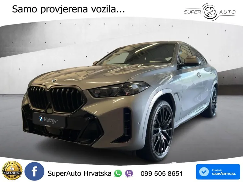 BMW X6 30d (298 KS) xDrive Steptronic M Sport LED+GR SJED+ACC