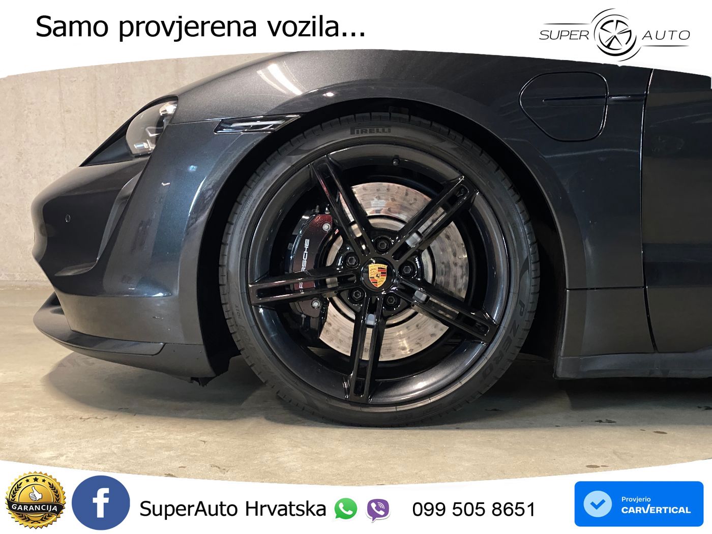 Porsche Taycan Sport Turismo Turbo 93.4 kWh (680 KS)