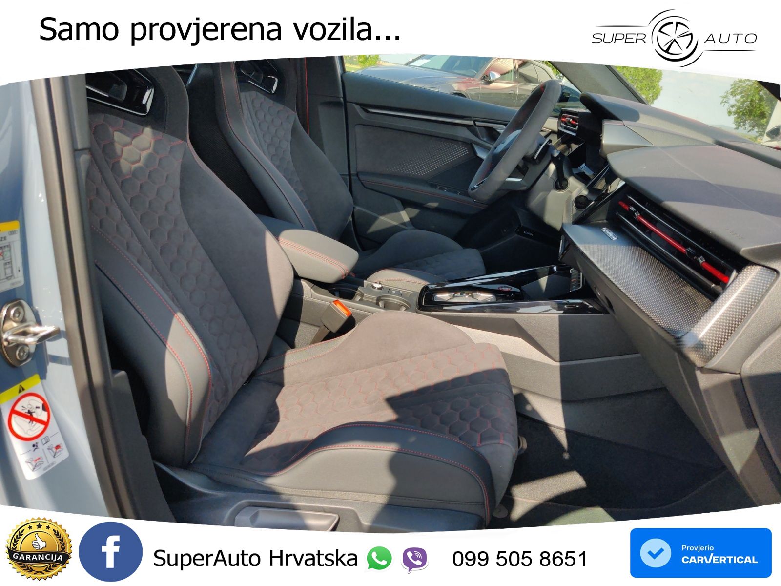 Audi RS3 Sportback 2.5 TFSI (400 KS) quattro S tronic LED+GR SJED+ACC