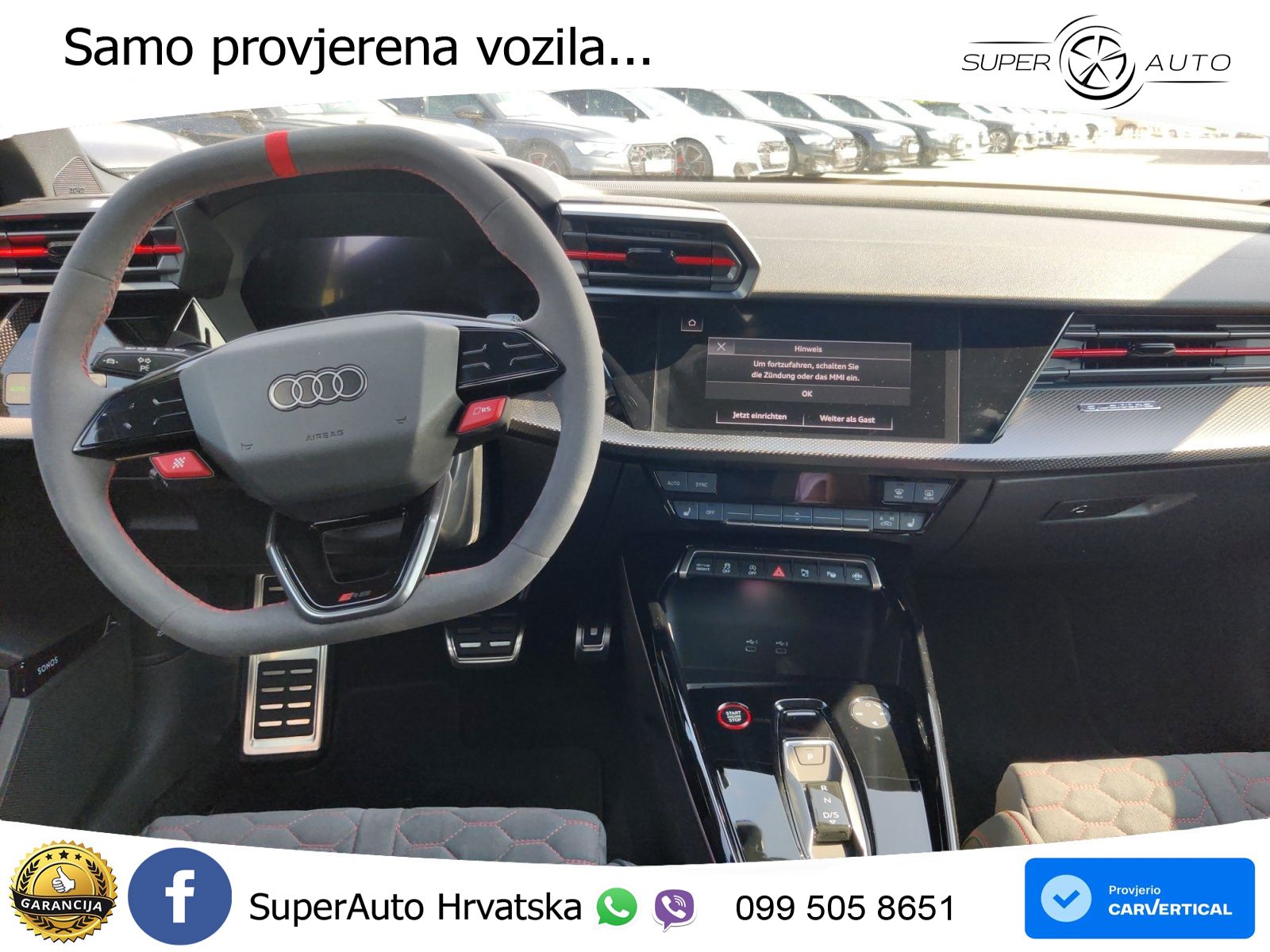 Audi RS3 Sportback 2.5 TFSI (400 KS) quattro S tronic LED+GR SJED+ACC