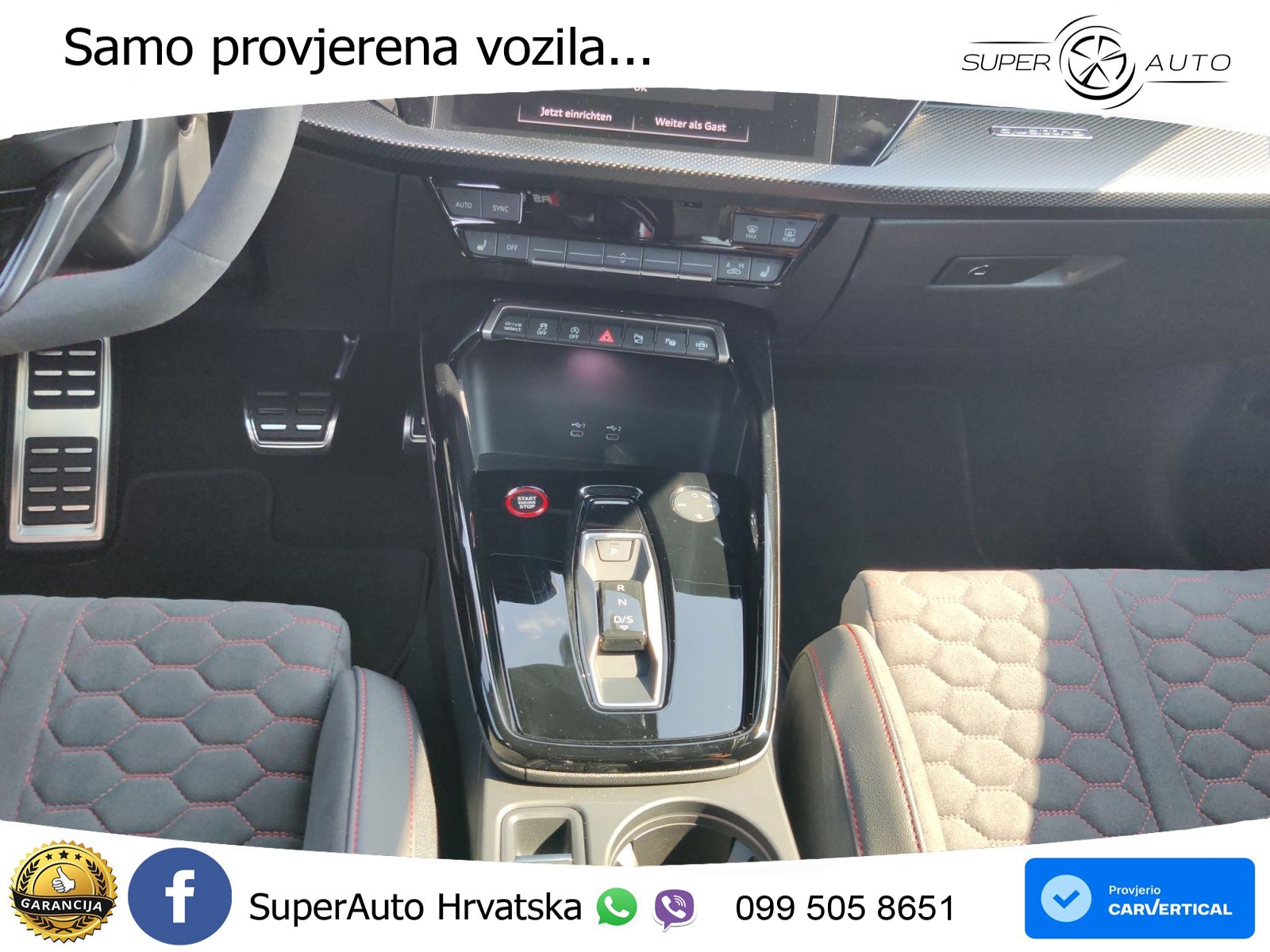 Audi RS3 Sportback 2.5 TFSI (400 KS) quattro S tronic LED+GR SJED+ACC
