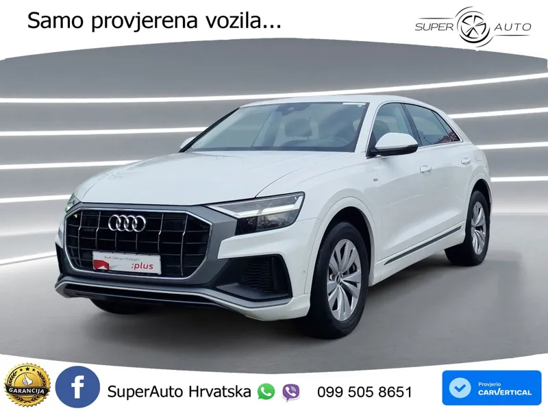 Audi Q8 55 TFSIe V6 (381 KS) quattro tiptronic S line LED+GR SJED+ACC