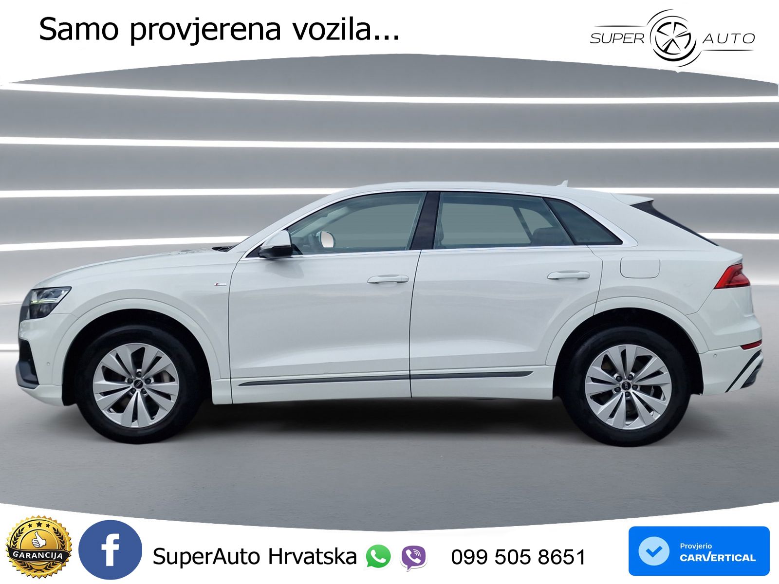 Audi Q8 55 TFSIe V6 (381 KS) quattro tiptronic S line LED+GR SJED+ACC
