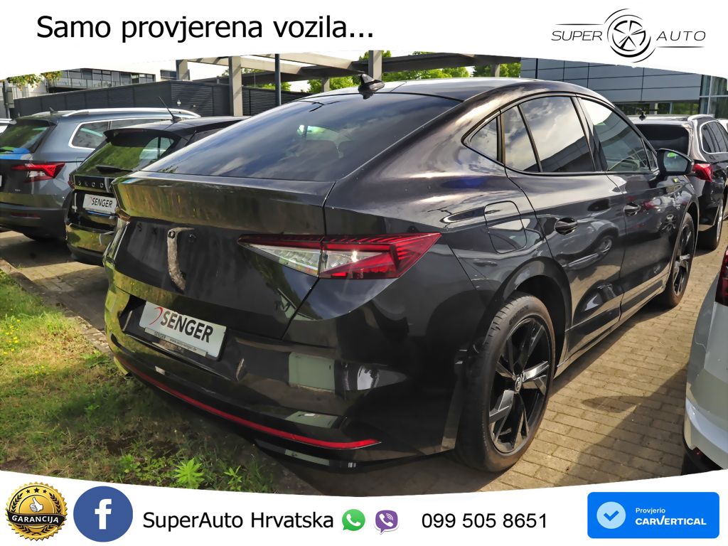 Škoda Enyaq Coupe iV RS 82 kWh (299 KS) AWD Lounge LED+GR SJED+ACC