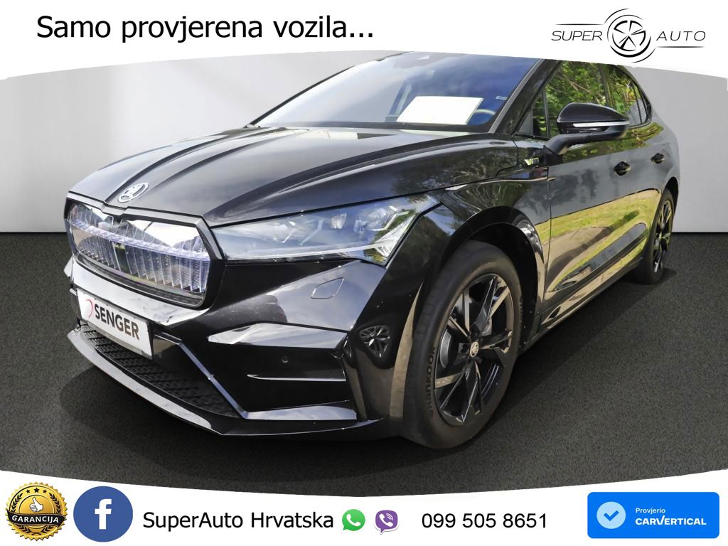 Škoda Enyaq Coupe iV RS 82 kWh (299 KS) AWD Lounge LED+GR SJED+ACC