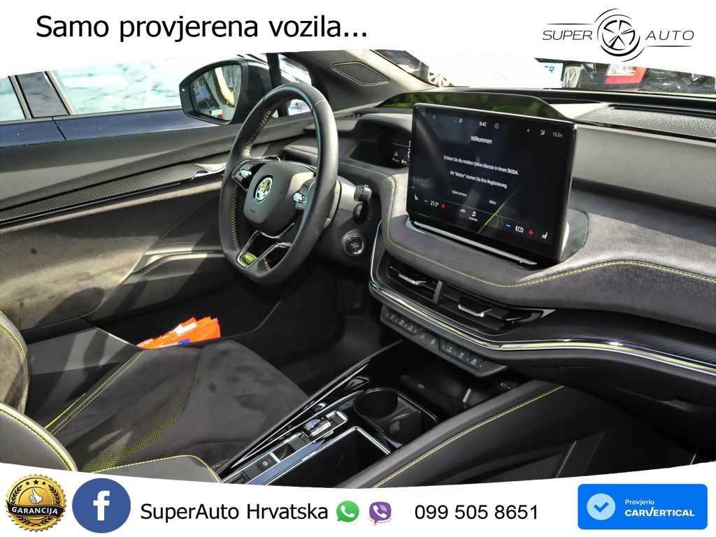 Škoda Enyaq Coupe iV RS 82 kWh (299 KS) AWD Lounge LED+GR SJED+ACC