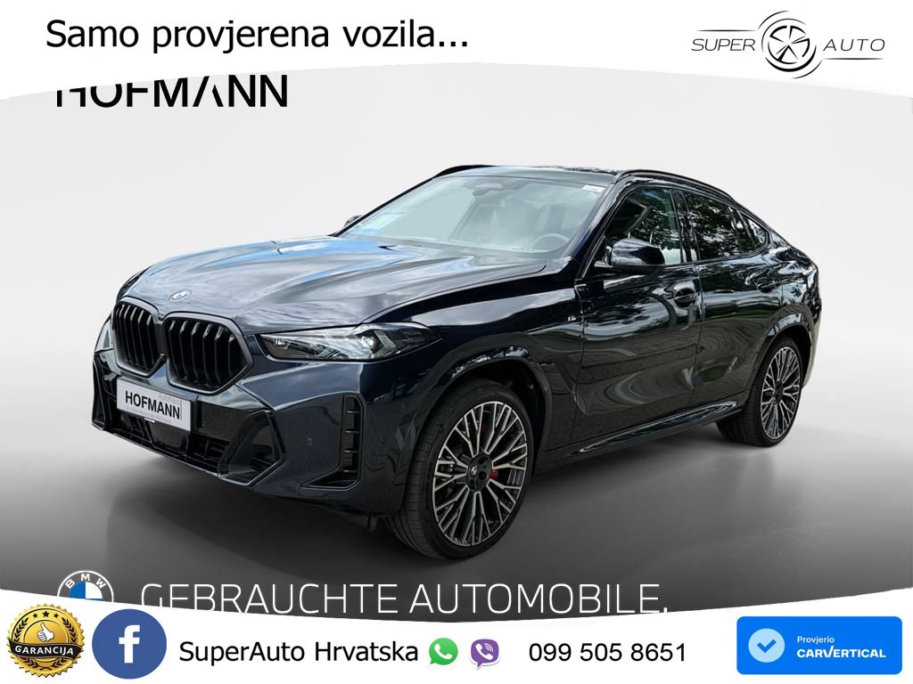 BMW X6 30d (298 KS) xDrive Steptronic M Sport LED+GR SJED+ACC