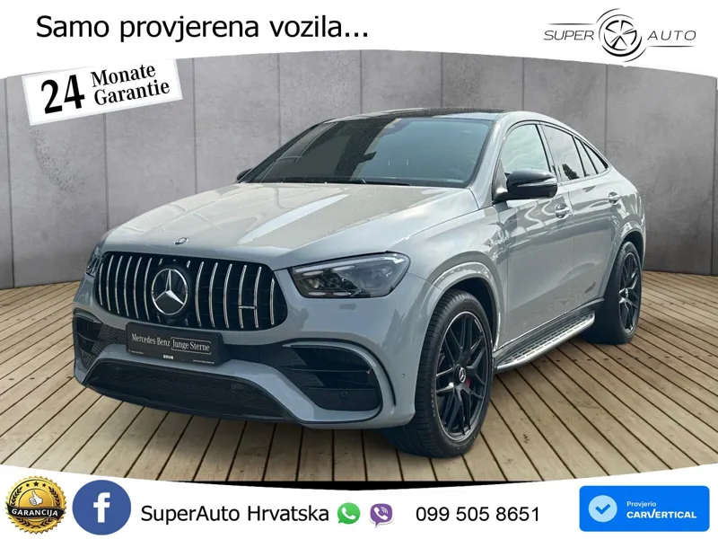 Mercedes AMG GLE Coupe 63 S V8 (612 KS) EQ Boost 4MATIC+ AMG SPEEDSHIFT TCT 9G LED+GR SJED+ACC