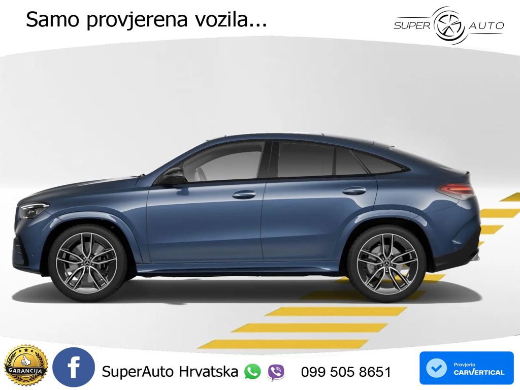 Mercedes GLE Coupe 450d (367 KS) EQ Boost 4MATIC 9G-TRONIC AMG LED+GR SJED+ACC