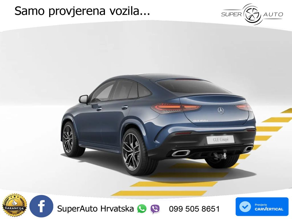 Mercedes GLE Coupe 450d (367 KS) EQ Boost 4MATIC 9G-TRONIC AMG LED+GR SJED+ACC