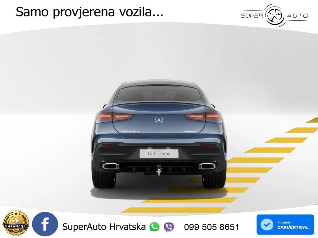 Mercedes GLE Coupe 450d (367 KS) EQ Boost 4MATIC 9G-TRONIC AMG LED+GR SJED+ACC
