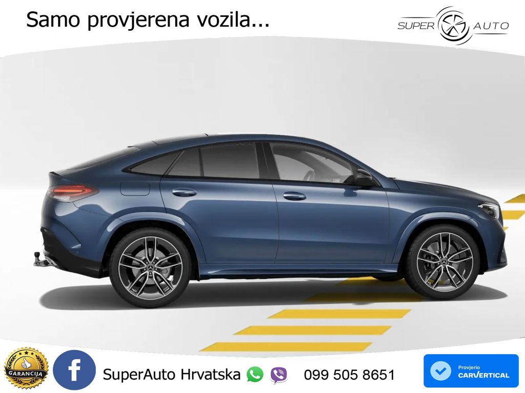 Mercedes GLE Coupe 450d (367 KS) EQ Boost 4MATIC 9G-TRONIC AMG LED+GR SJED+ACC