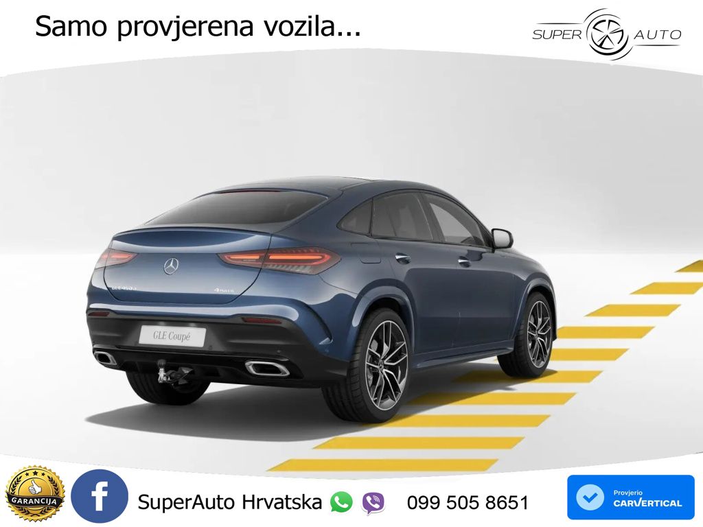 Mercedes GLE Coupe 450d (367 KS) EQ Boost 4MATIC 9G-TRONIC AMG LED+GR SJED+ACC