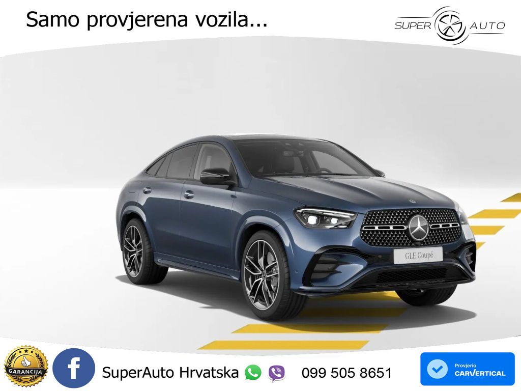 Mercedes GLE Coupe 450d (367 KS) EQ Boost 4MATIC 9G-TRONIC AMG LED+GR SJED+ACC