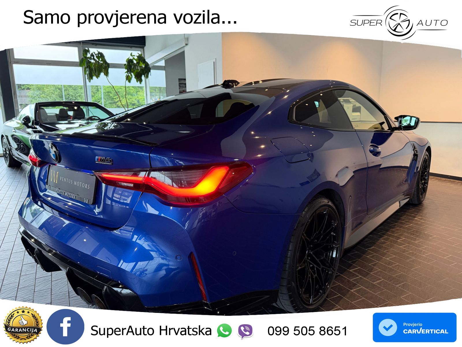 BMW M4 Competition 3.0 (530 KS) xDrive Steptronic LED+GR SJED+ACC