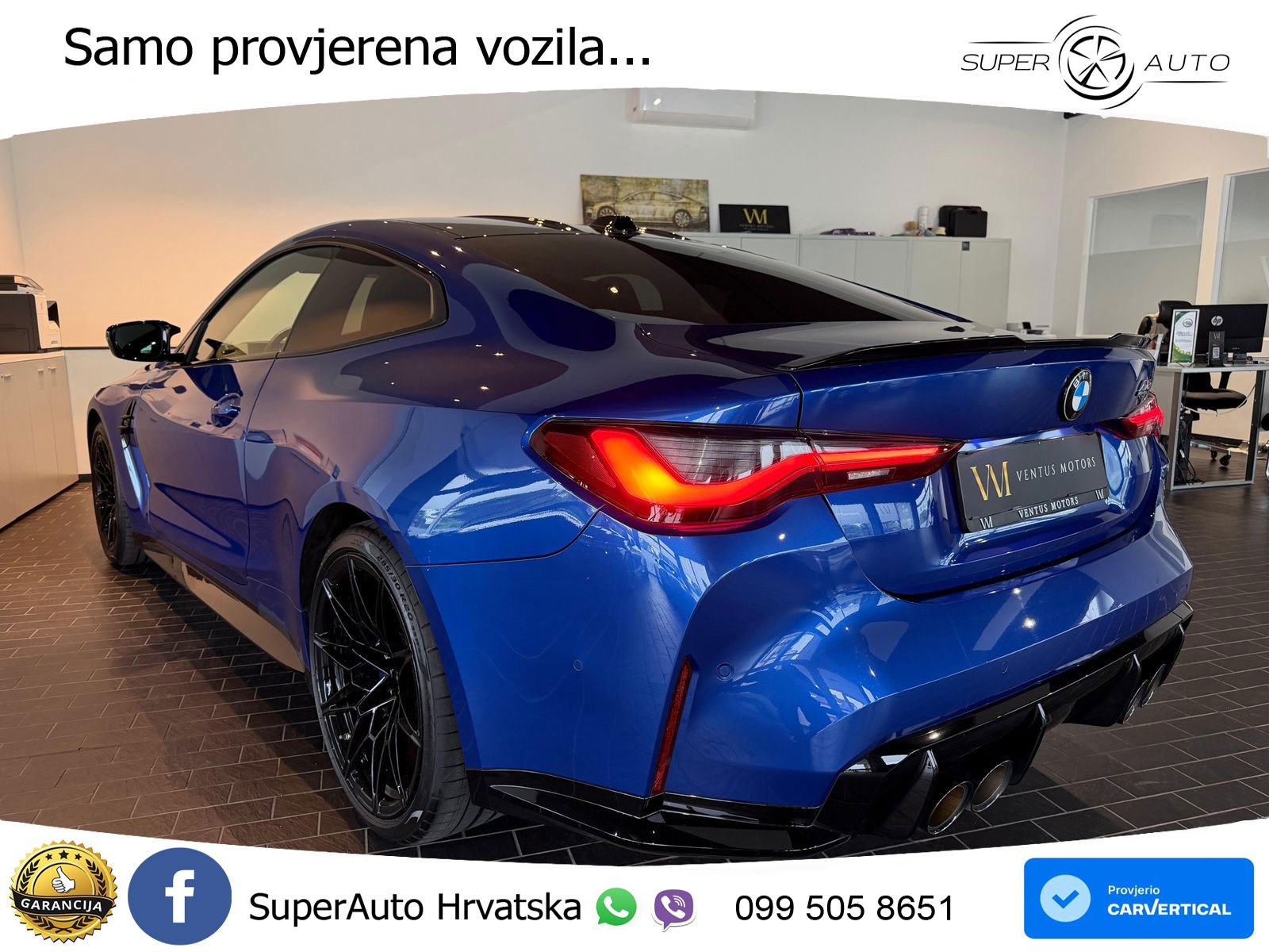 BMW M4 Competition 3.0 (530 KS) xDrive Steptronic LED+GR SJED+ACC