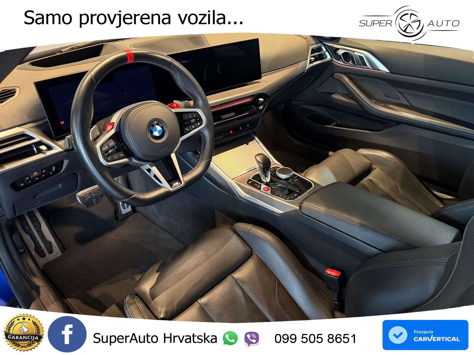 BMW M4 Competition 3.0 (530 KS) xDrive Steptronic LED+GR SJED+ACC