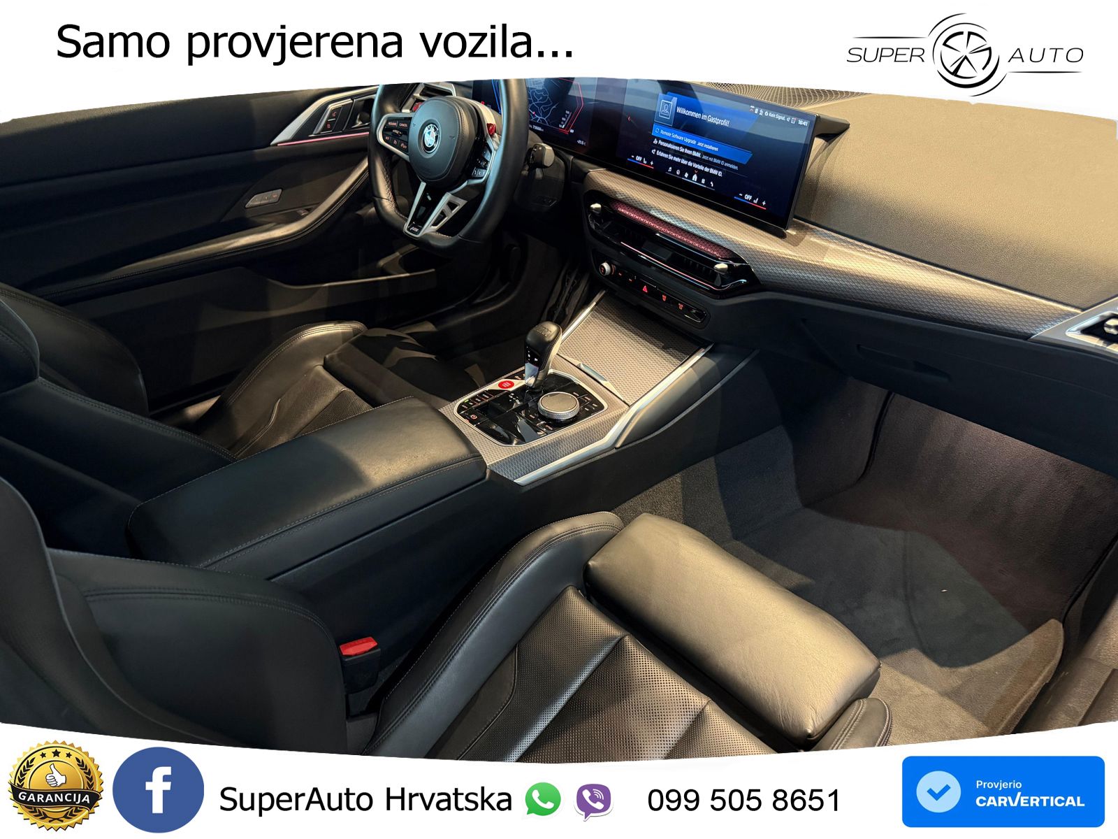BMW M4 Competition 3.0 (530 KS) xDrive Steptronic LED+GR SJED+ACC