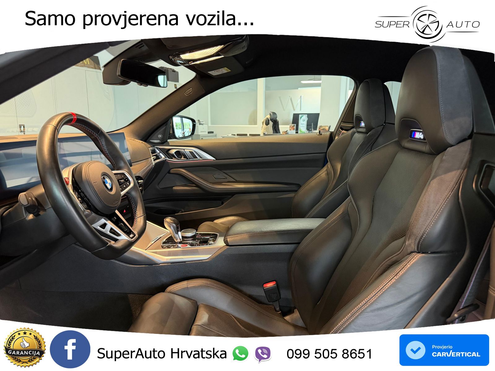 BMW M4 Competition 3.0 (530 KS) xDrive Steptronic LED+GR SJED+ACC