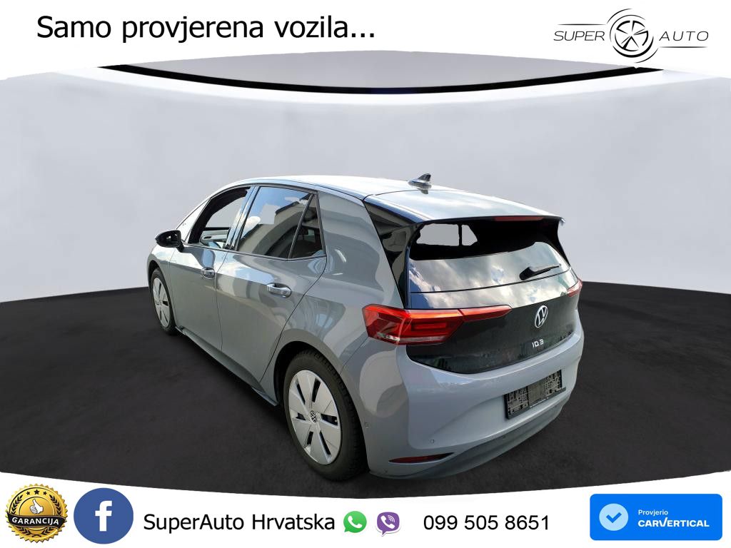 Volkswagen ID.3 Pro S 82 kWh (204 KS) LED+GR SJED+ACC