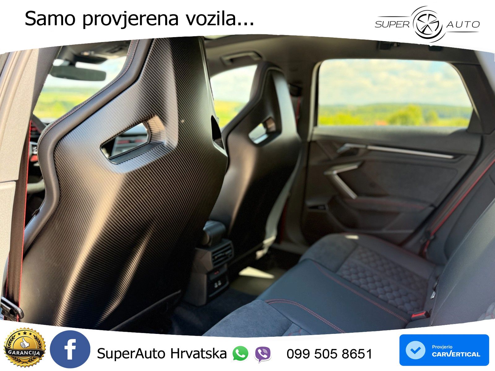 Audi RS3 Sedan 2.5 TFSI (400 KS) quattro S tronic LED+GR SJED+ACC