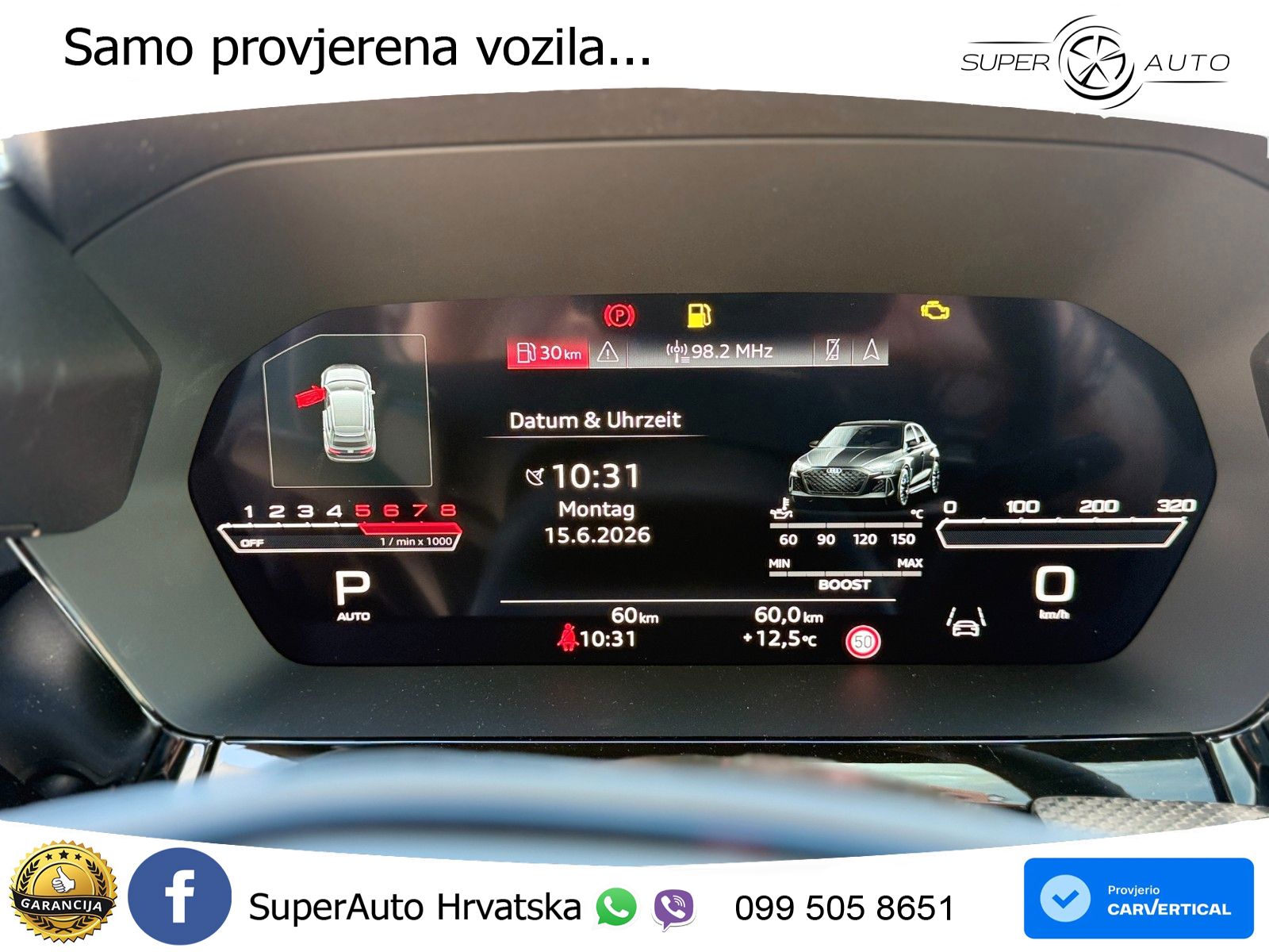Audi RS3 Sedan 2.5 TFSI (400 KS) quattro S tronic LED+GR SJED+ACC