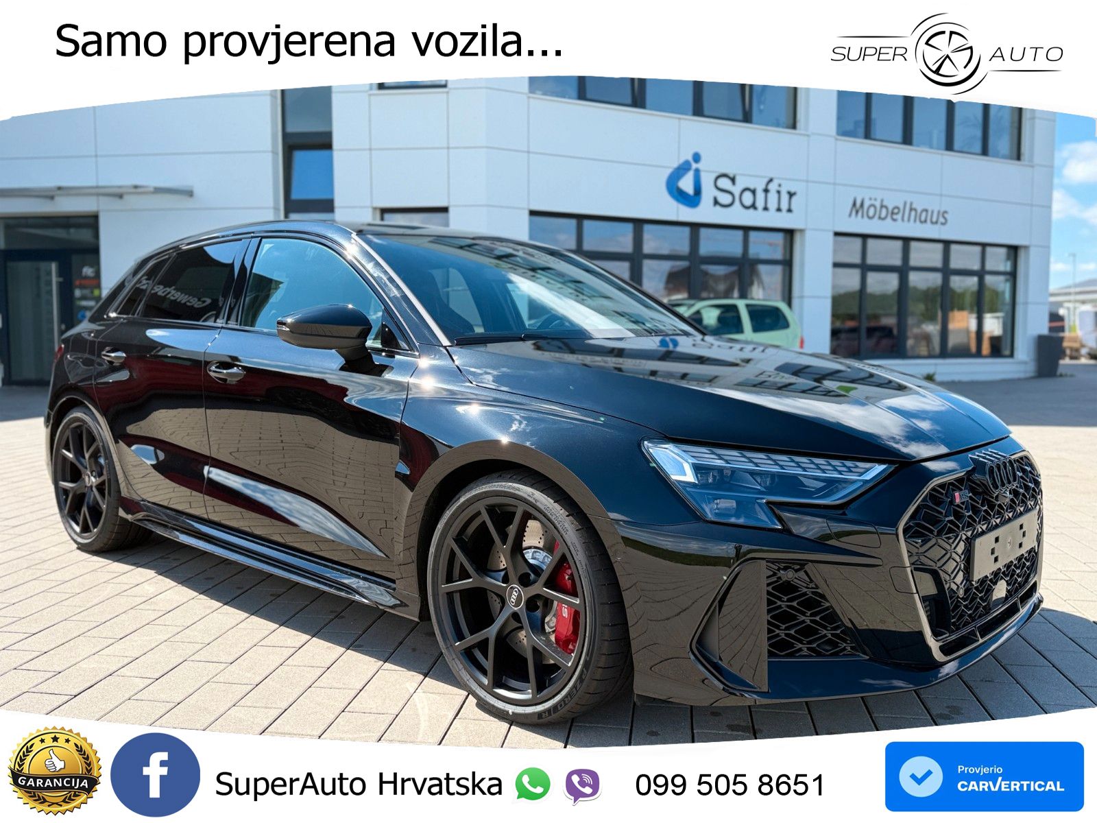 Audi RS3 Sedan 2.5 TFSI (400 KS) quattro S tronic LED+GR SJED+ACC