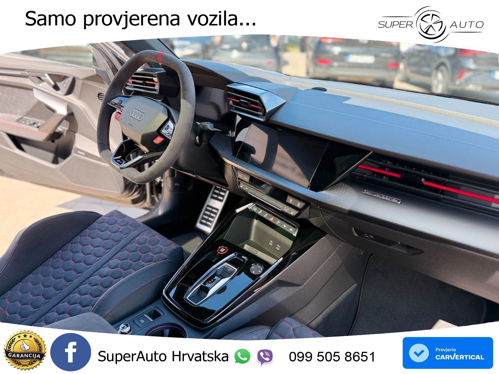 Audi RS3 Sedan 2.5 TFSI (400 KS) quattro S tronic LED+GR SJED+ACC