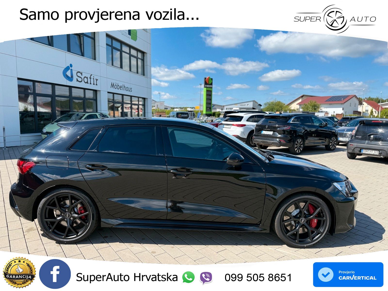 Audi RS3 Sedan 2.5 TFSI (400 KS) quattro S tronic LED+GR SJED+ACC