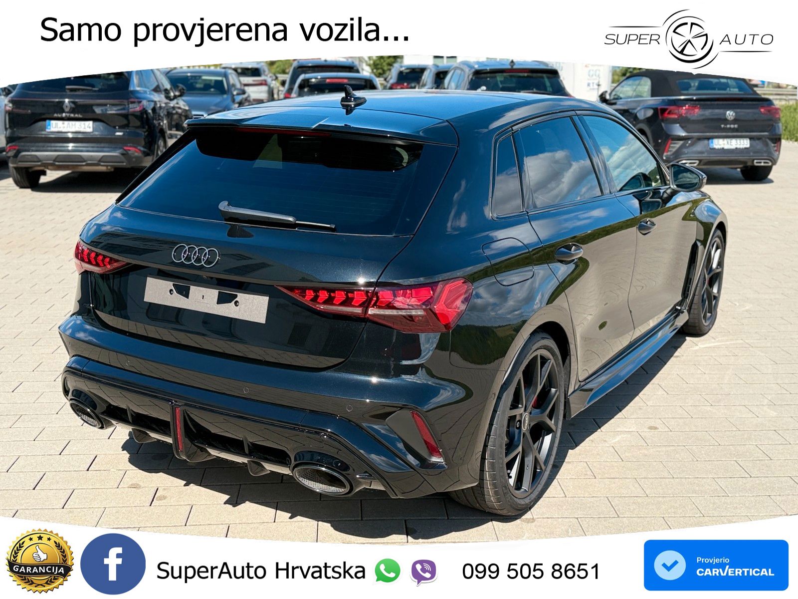 Audi RS3 Sedan 2.5 TFSI (400 KS) quattro S tronic LED+GR SJED+ACC