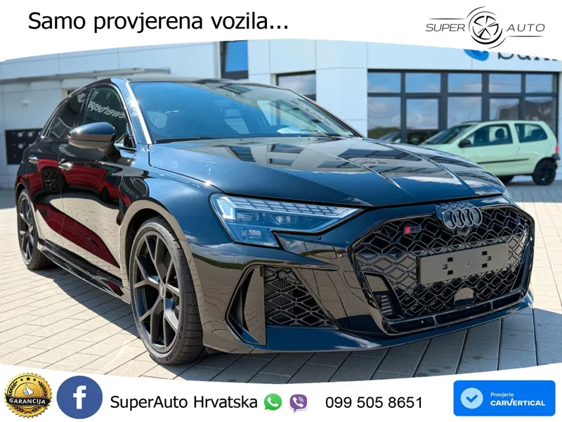 Audi RS3 Sedan 2.5 TFSI (400 KS) quattro S tronic LED+GR SJED+ACC