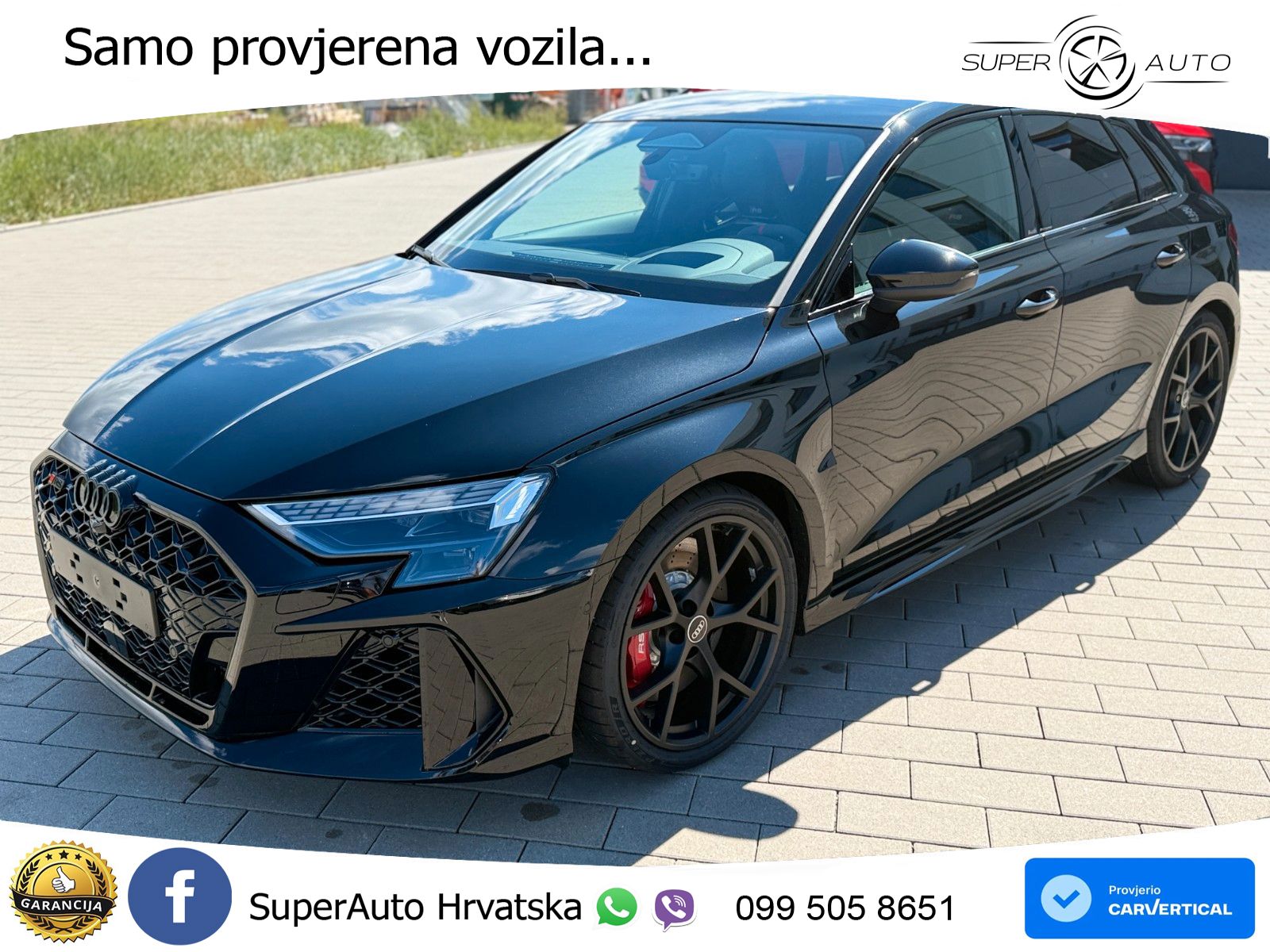 Audi RS3 Sedan 2.5 TFSI (400 KS) quattro S tronic LED+GR SJED+ACC