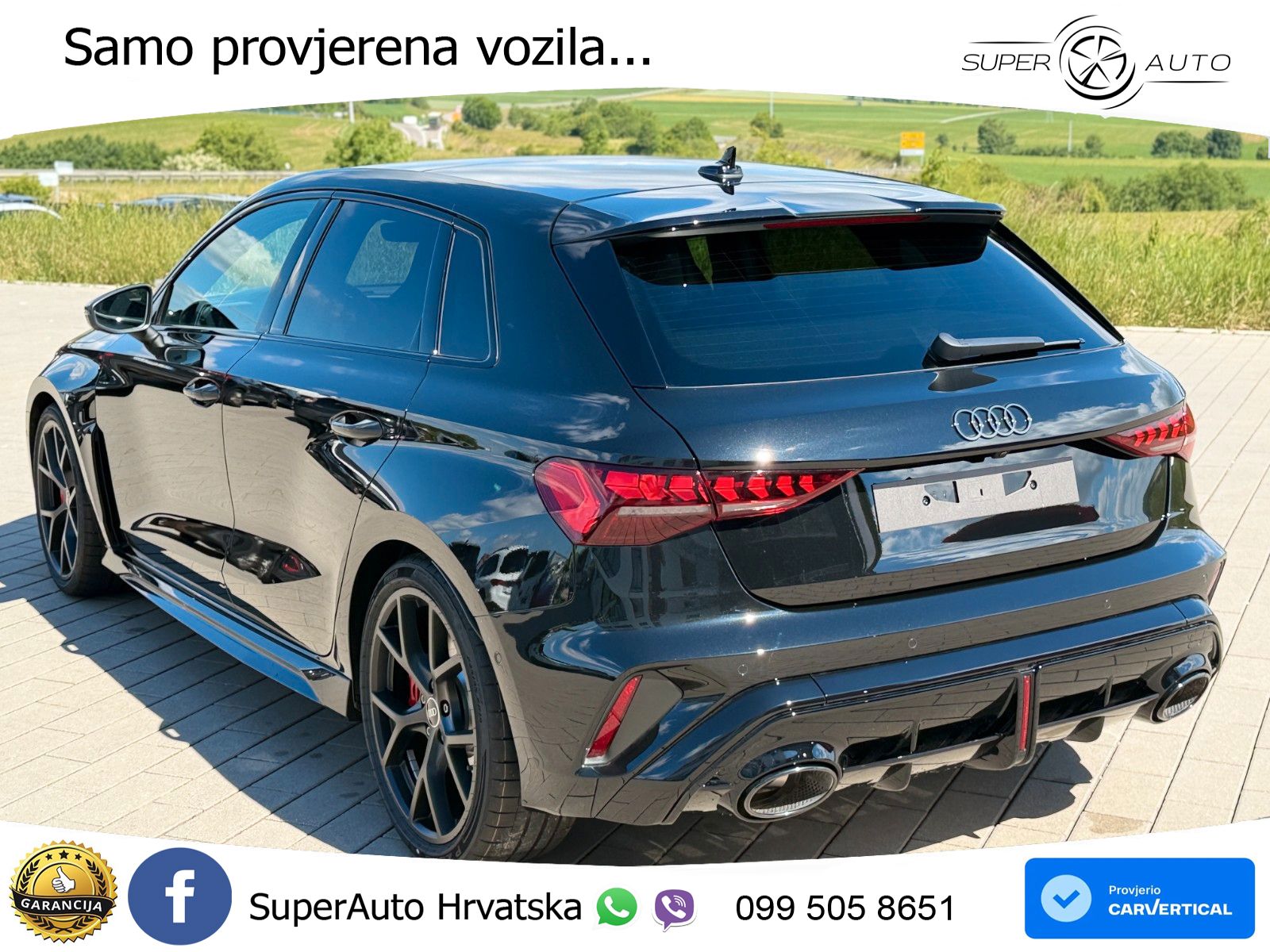 Audi RS3 Sedan 2.5 TFSI (400 KS) quattro S tronic LED+GR SJED+ACC